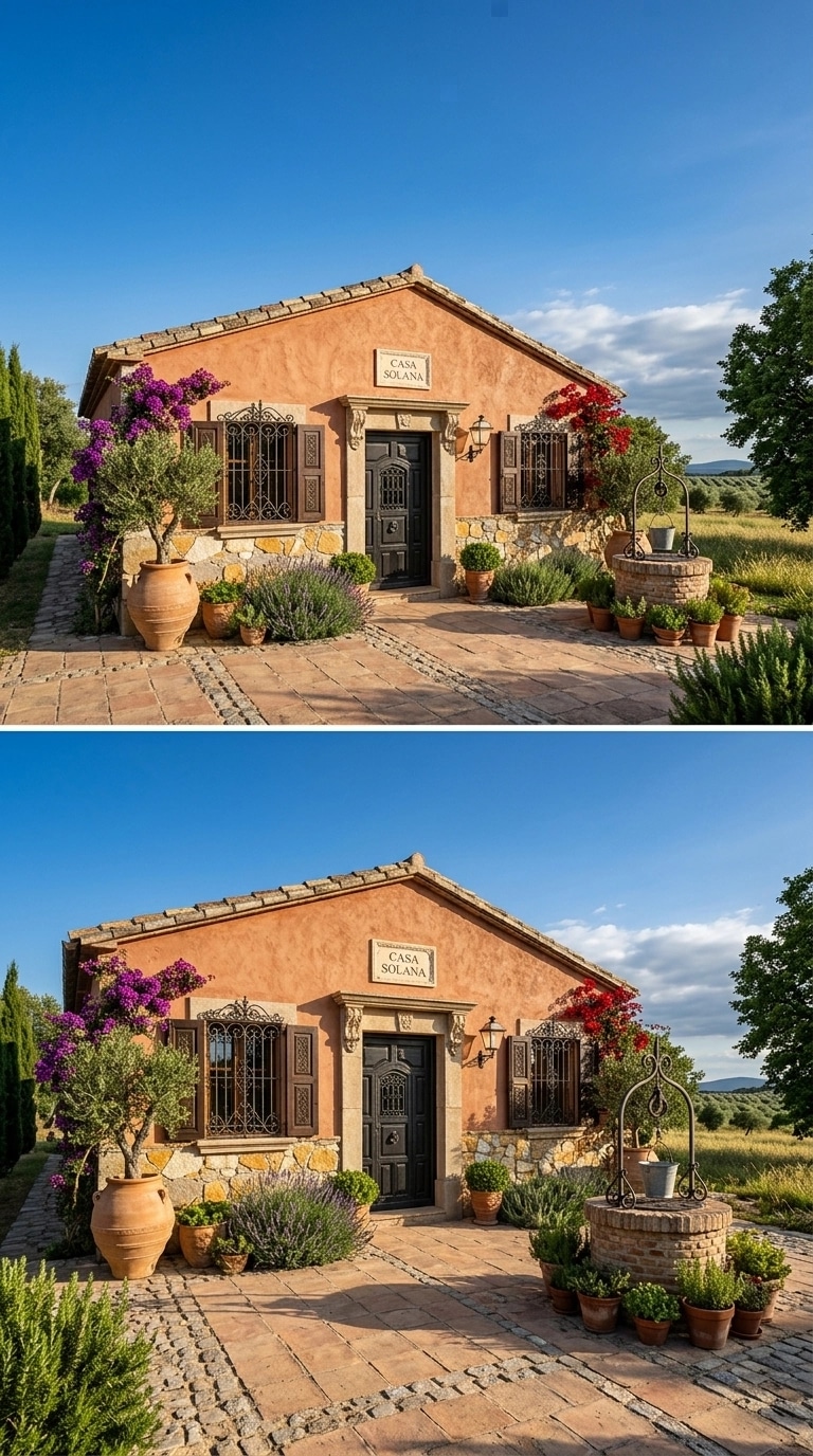 Mediterranean Facade Facade design — facade photo by GenRoom AI