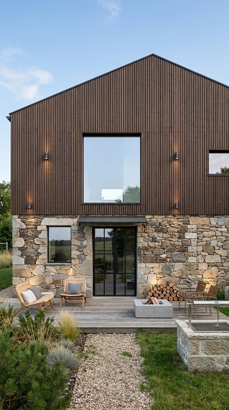 Scandinavian Facade Facade design — facade photo by GenRoom AI
