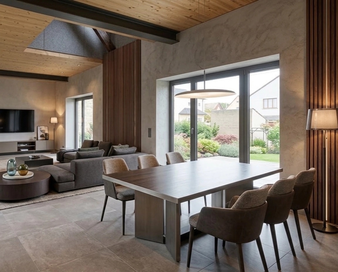 Interior design in Contemporary style — Living Room by GenRoom AI