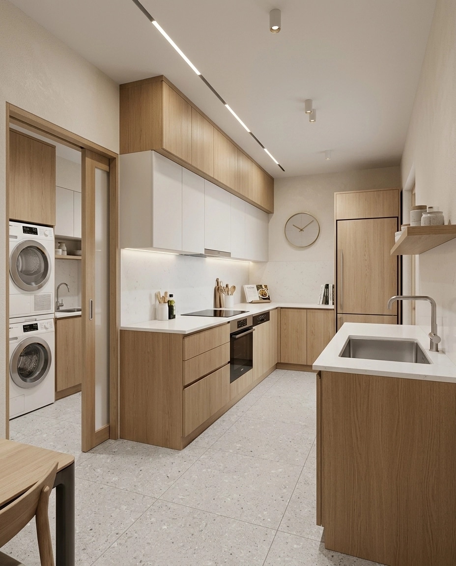 Scandinavian Kitchen design — interior photo by GenRoom AI