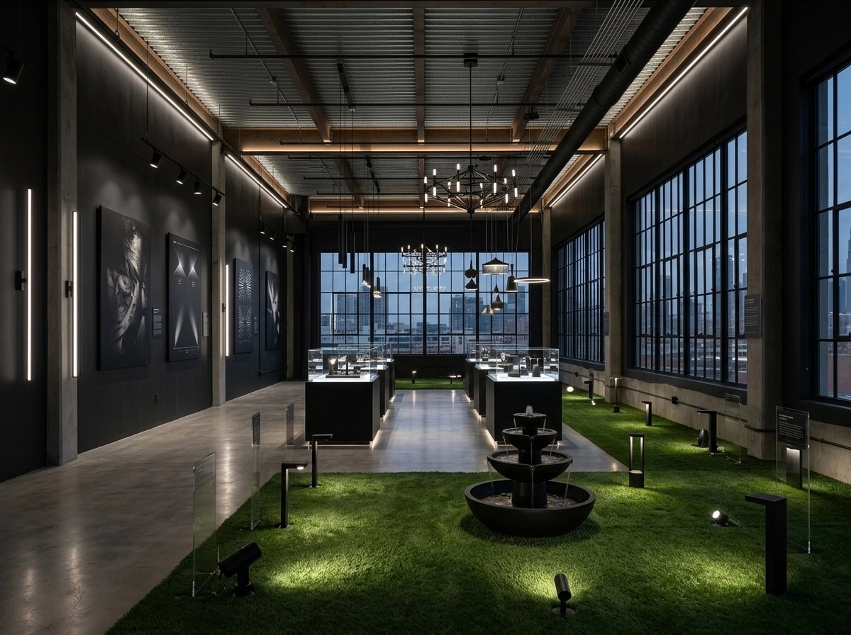 Interior design in Blacktec style — other by GenRoom AI