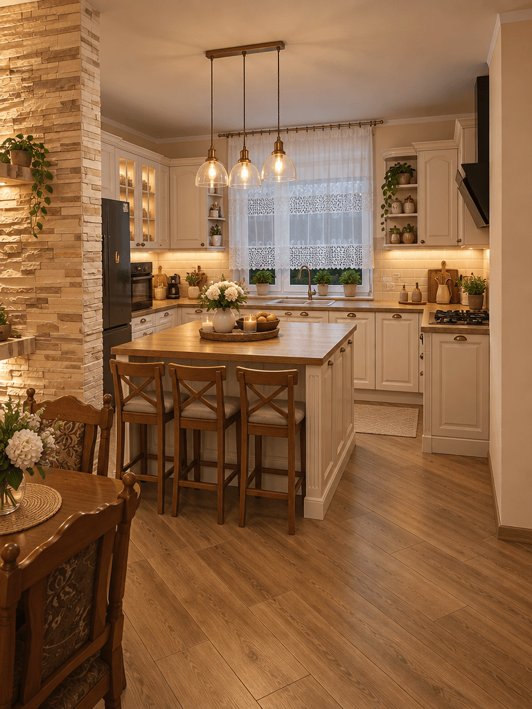 Interior design in Classic style — Kitchen by GenRoom AI