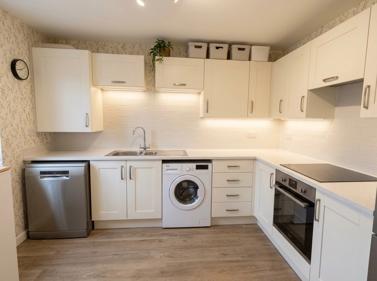 Kitchen interior in no_style style — photo by GenRoom AI
