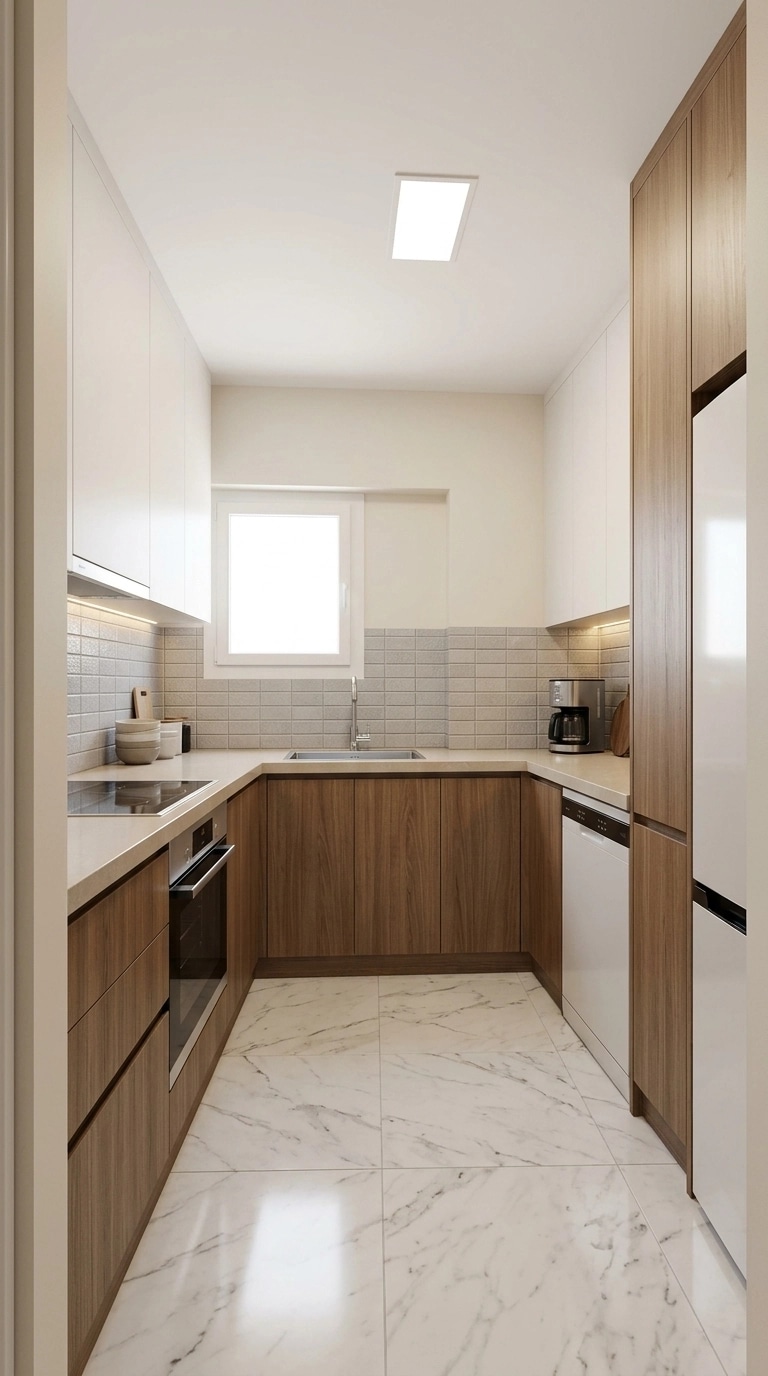 Kitchen interior in no_style style — photo by GenRoom AI