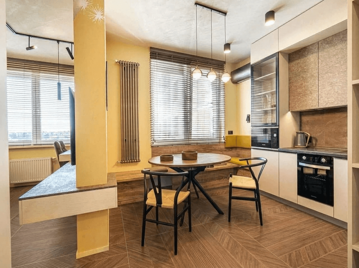 Kitchen interior in no_style style — photo by GenRoom AI