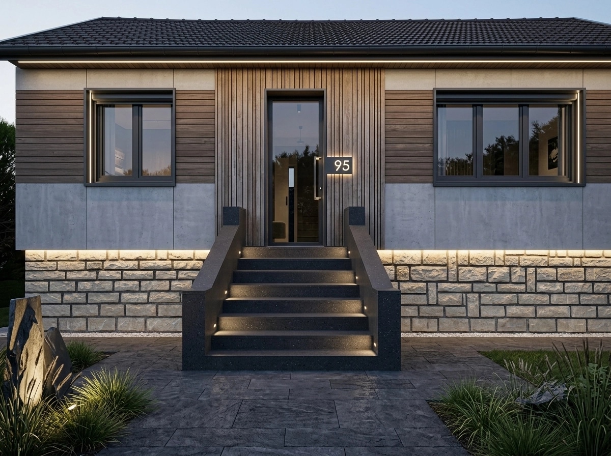 Contemporary Facade Facade design — facade photo by GenRoom AI