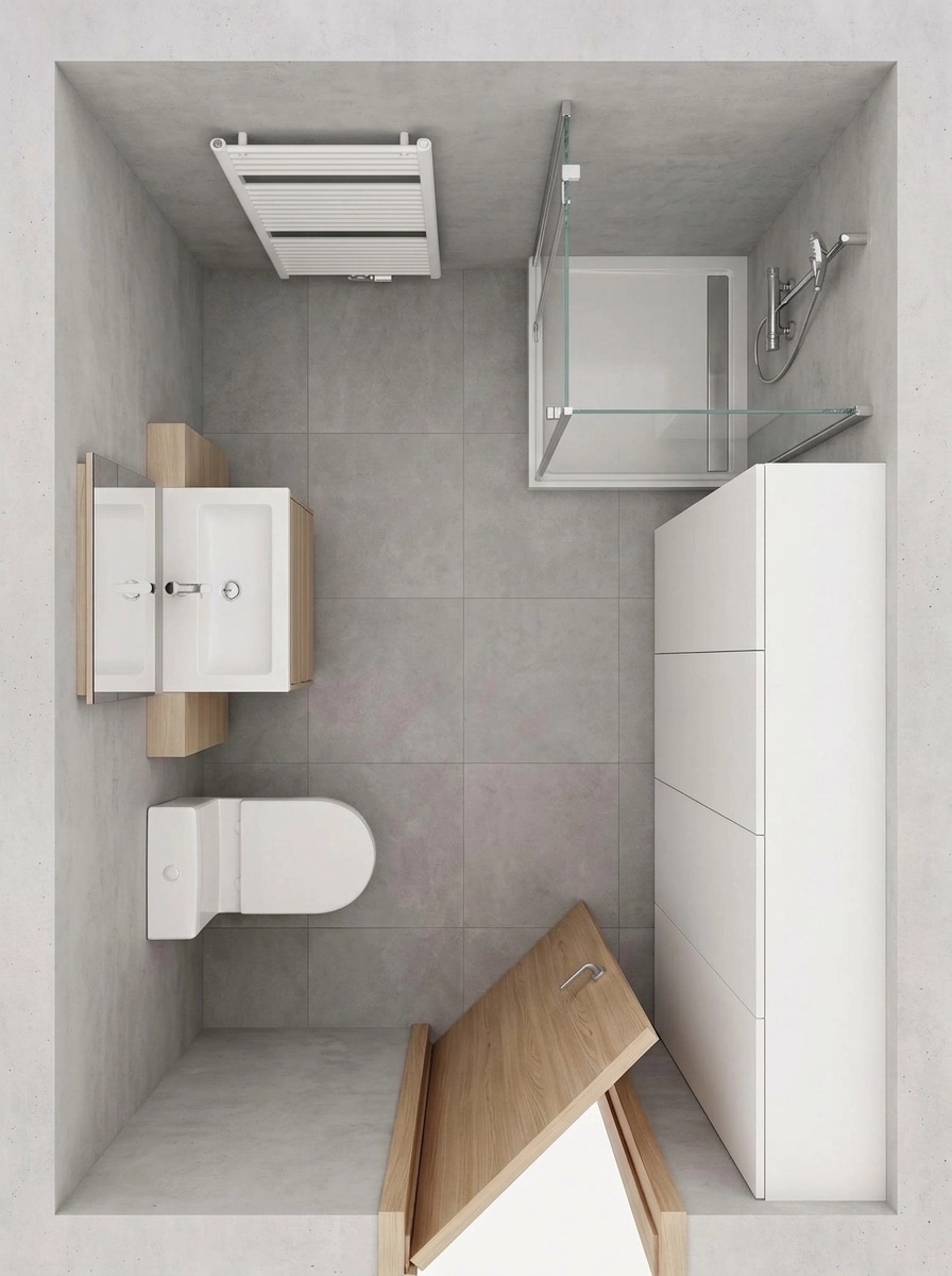 Interior design in Minimalism style — Living Room by GenRoom AI