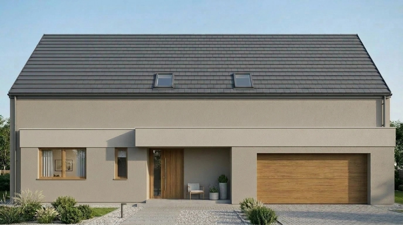 Scandinavian Facade Facade design — facade photo by GenRoom AI