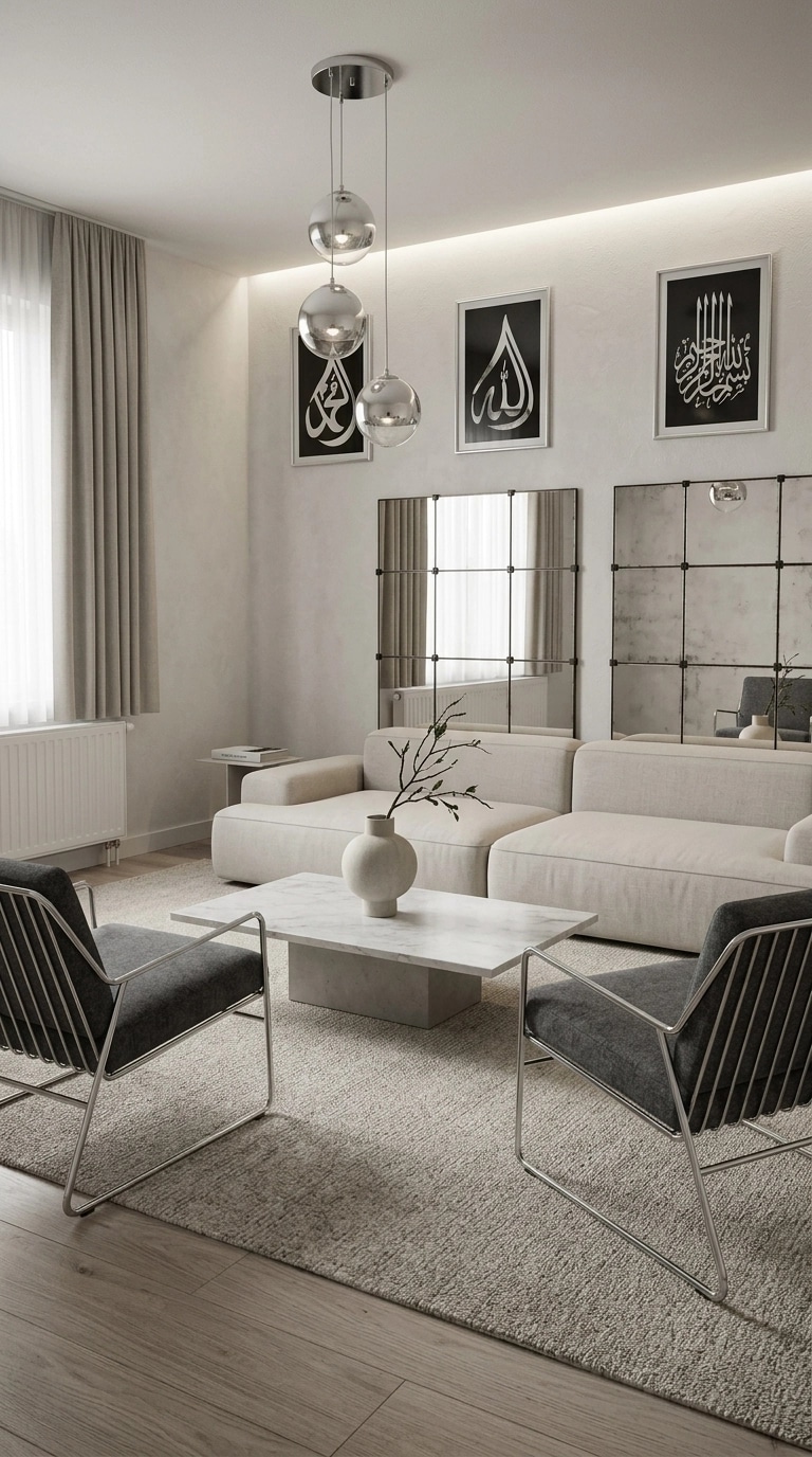 Minimalism Living Room design — interior photo by GenRoom AI