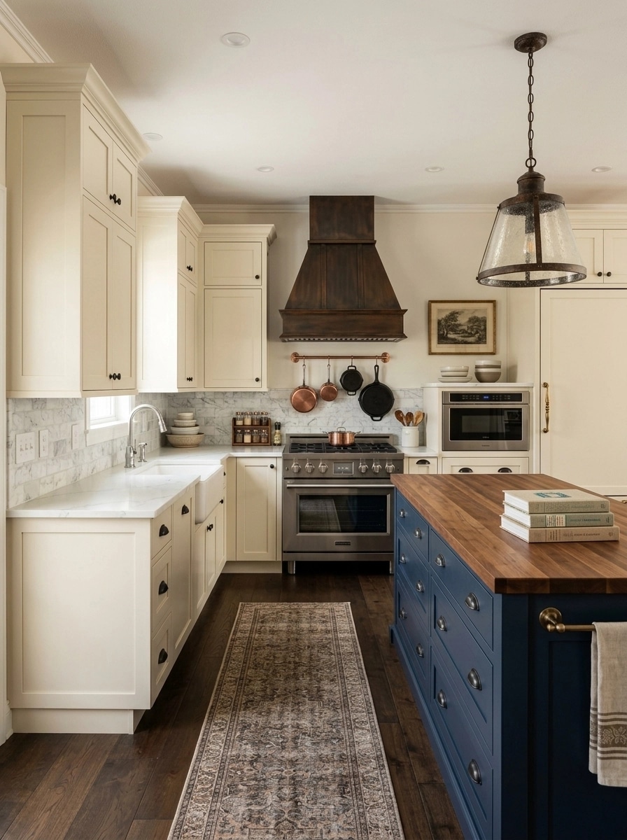 Modern Farmhouse Kitchen design — interior photo by GenRoom AI