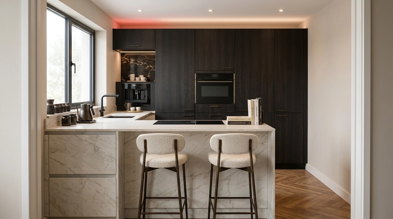 Contemporary Kitchen design — interior photo by GenRoom AI