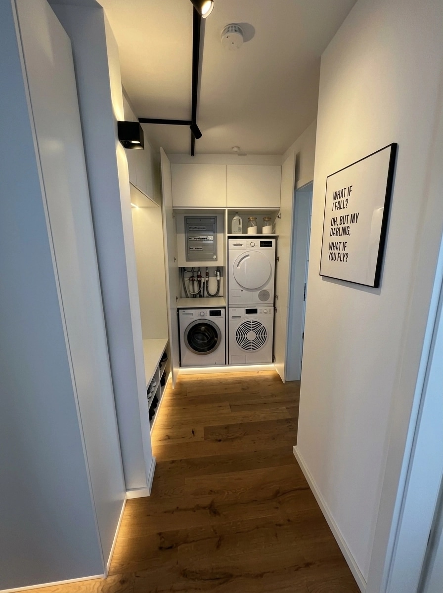 Hallway interior in no_style style — photo by GenRoom AI