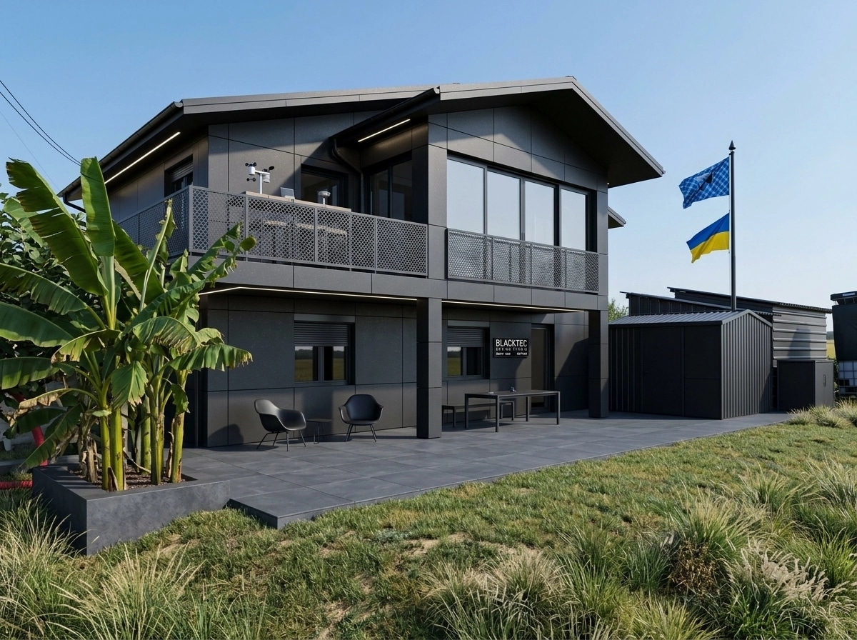 Blacktec Facade Facade design — facade photo by GenRoom AI