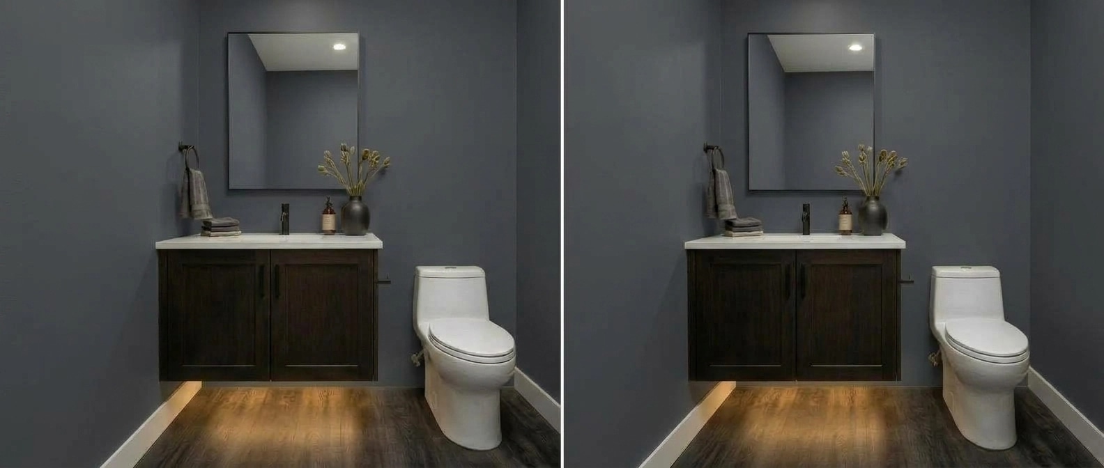Interior design in Contemporary style — Bathroom by GenRoom AI