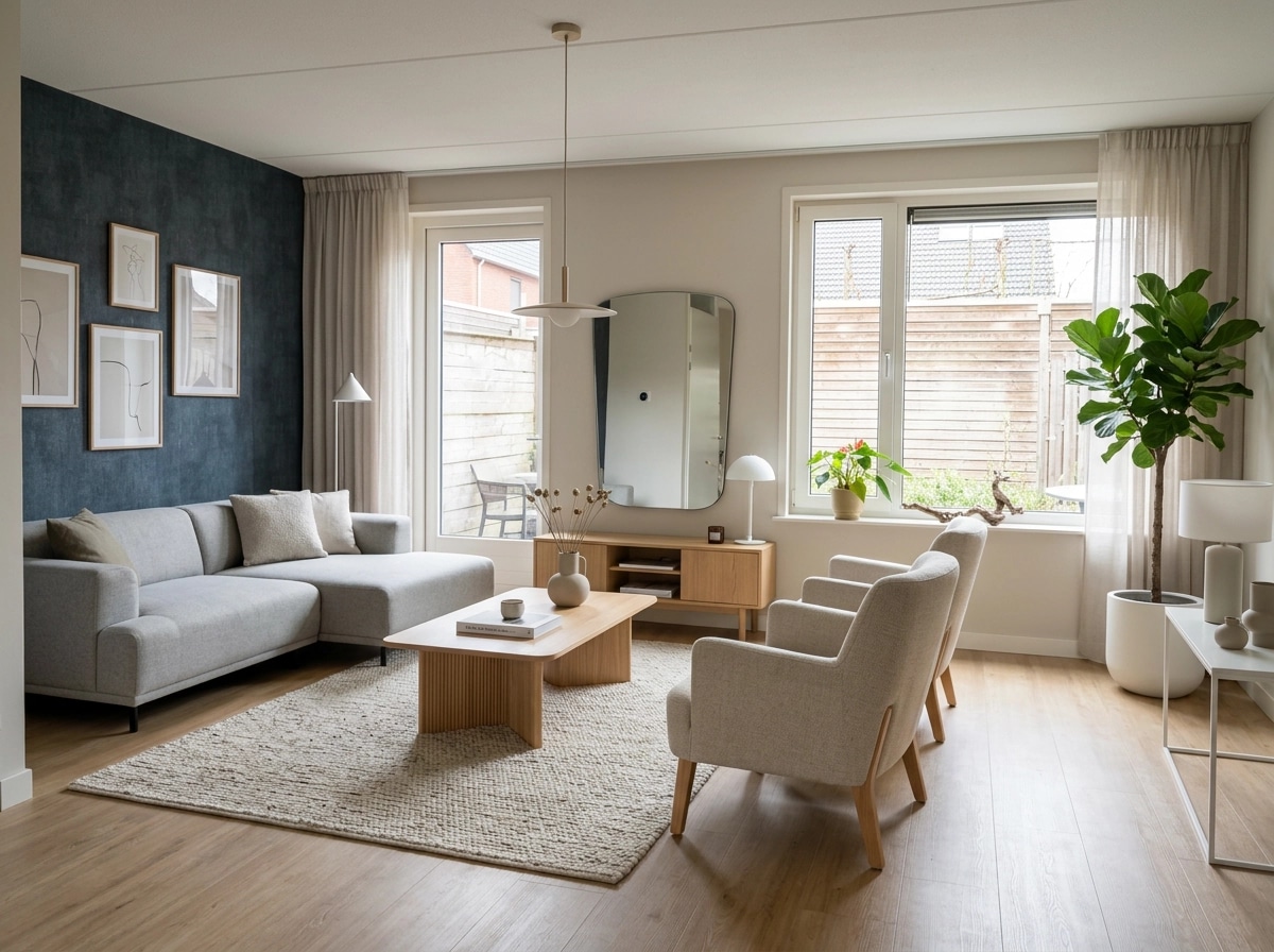Scandinavian Living Room design — interior photo by GenRoom AI