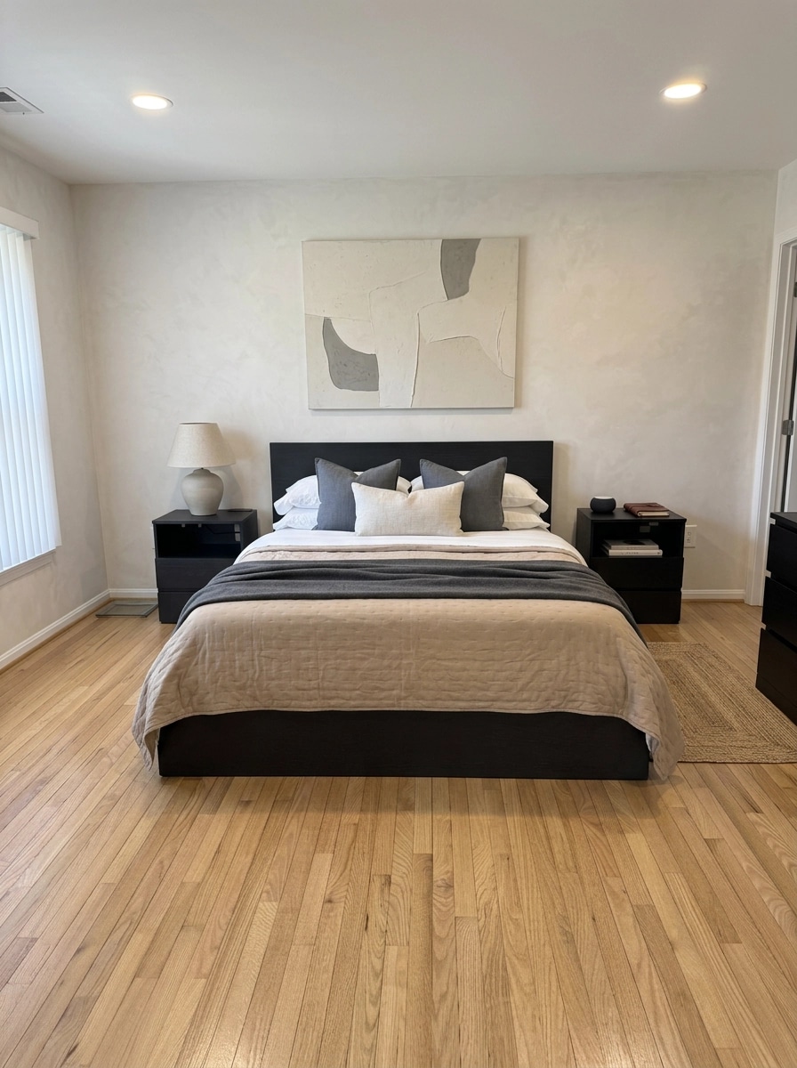 Minimalism Bedroom design — interior photo by GenRoom AI