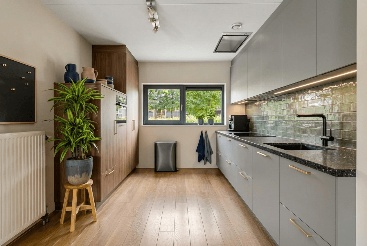 Kitchen interior in no_style style — photo by GenRoom AI