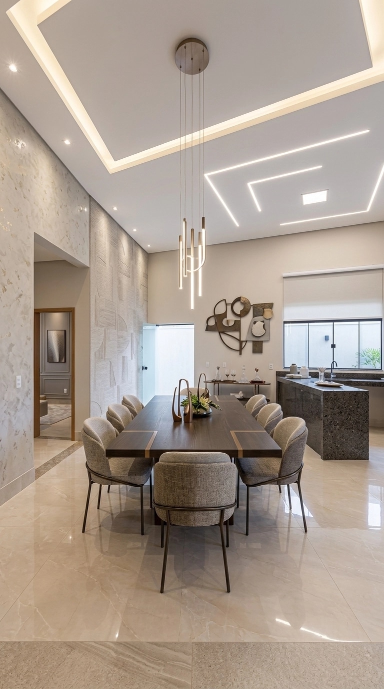Interior design in Contemporary style — dining_room by GenRoom AI