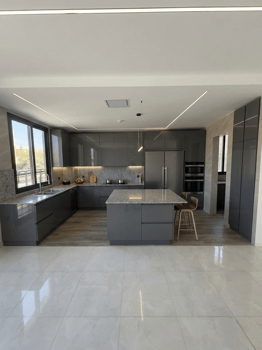 Kitchen interior in Contemporary style — photo by GenRoom AI