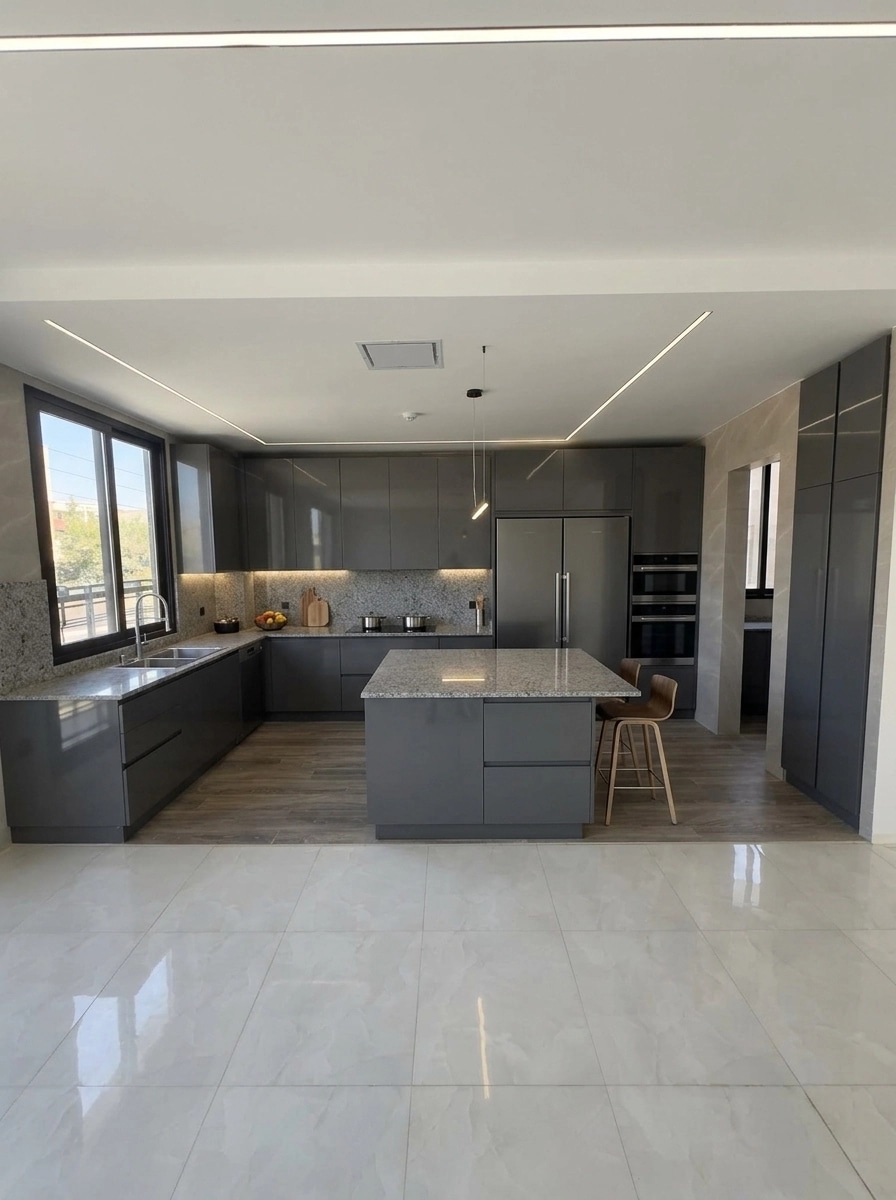 Interior design in Contemporary style — Kitchen by GenRoom AI