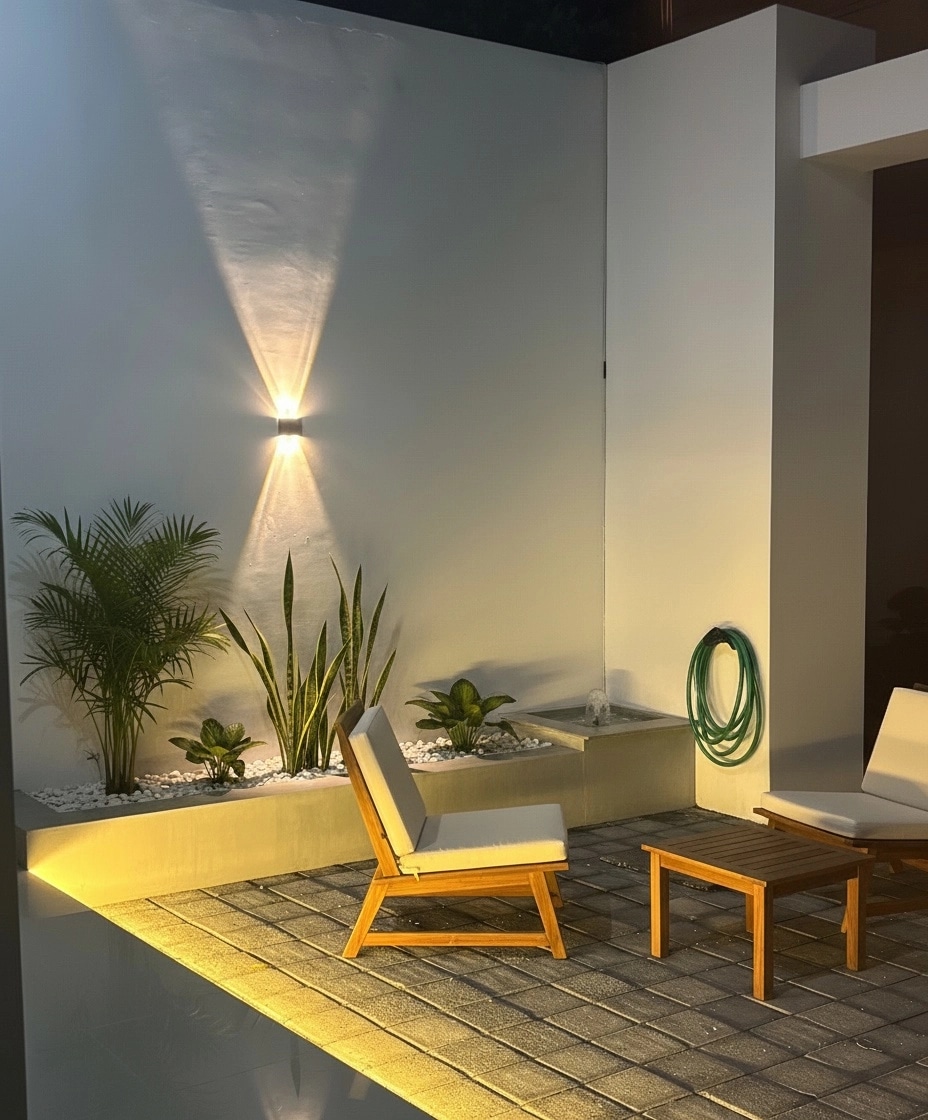 Landscape design in Minimalist Yard style — Yard by GenRoom AI