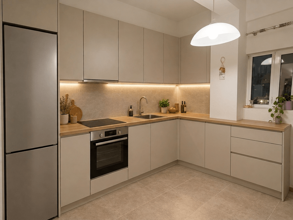 Contemporary Kitchen design — interior photo by GenRoom AI