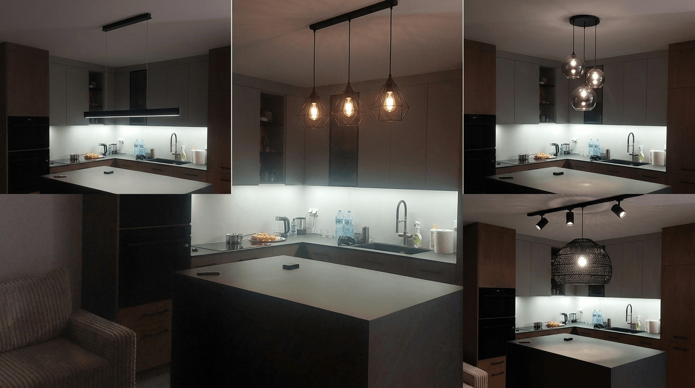 Kitchen interior in no_style style — photo by GenRoom AI