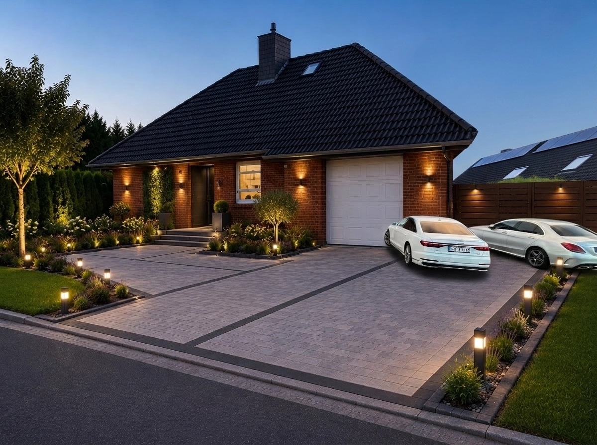 Yard design in no_style style — photo by GenRoom AI