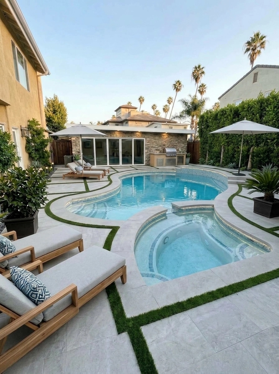 Contemporary Yard Yard design — yard photo by GenRoom AI