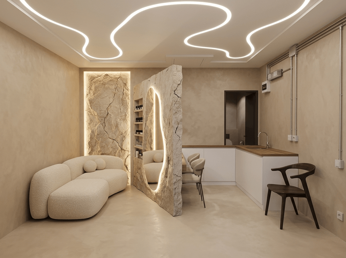 Kitchen interior in no_style style — photo by GenRoom AI
