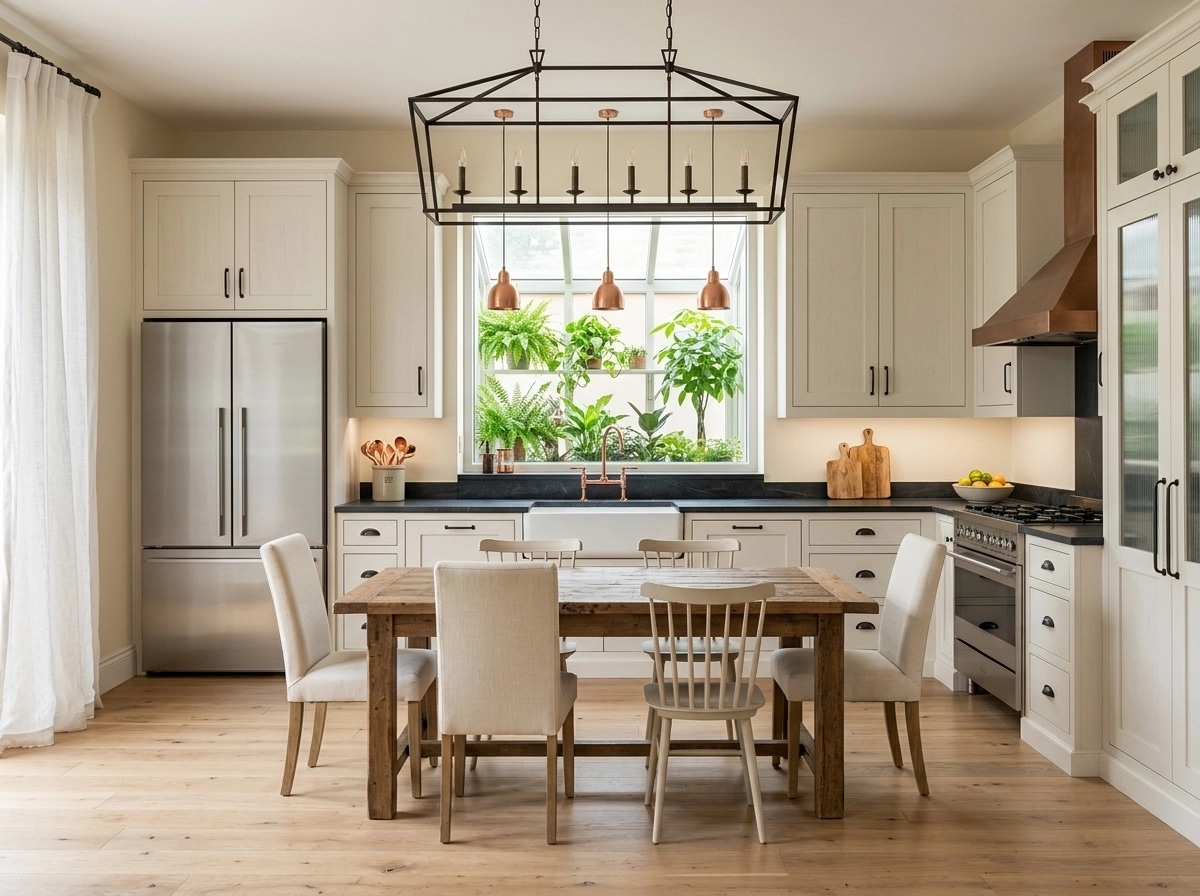 Modern Farmhouse Kitchen design — interior photo by GenRoom AI