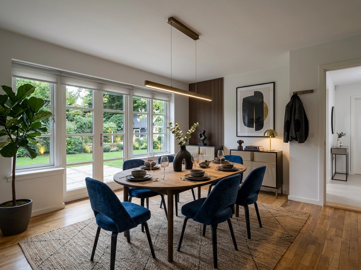 Interior design in Contemporary style — dining_room by GenRoom AI