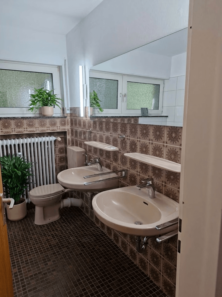 Interior design in Scandinavian style — Bathroom by GenRoom AI