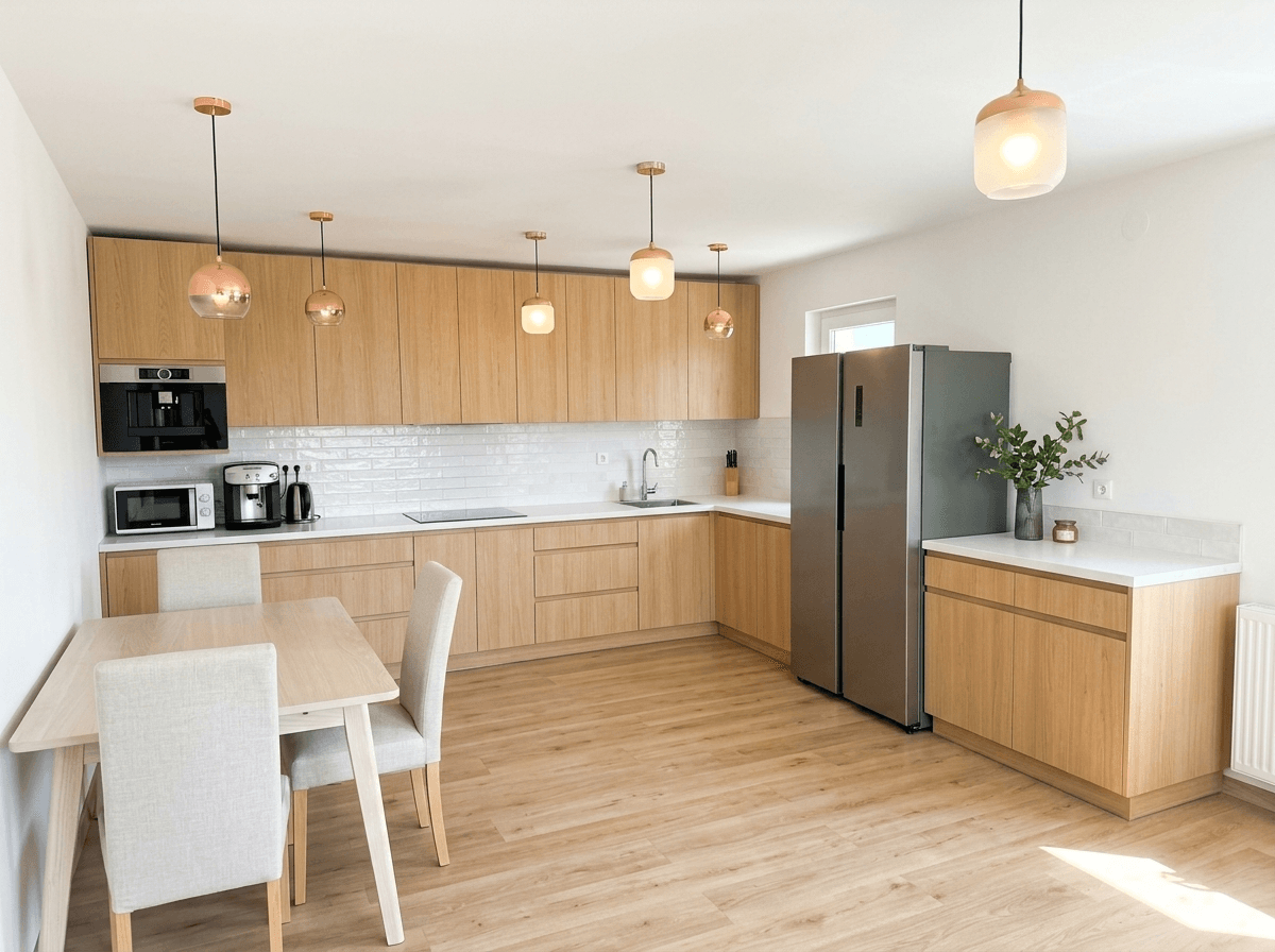 Kitchen interior in no_style style — photo by GenRoom AI