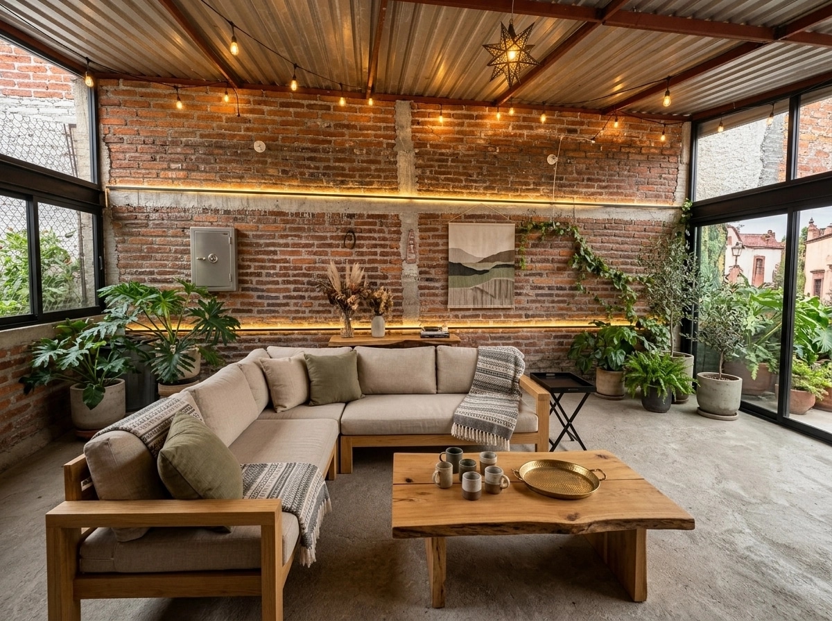 Interiördesign i stilen Scandinavian — terrace av GenRoom AI