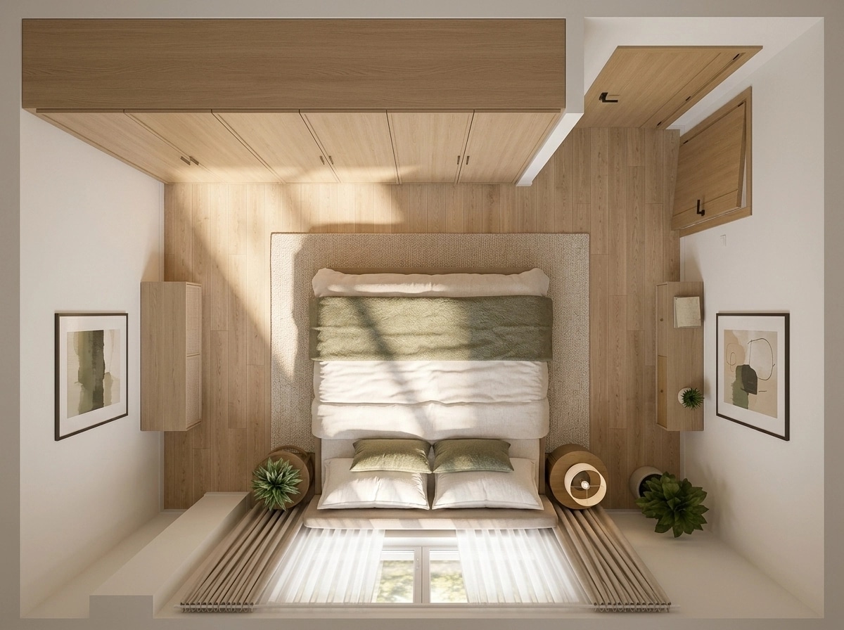Interior design in Contemporary style — Bedroom by GenRoom AI