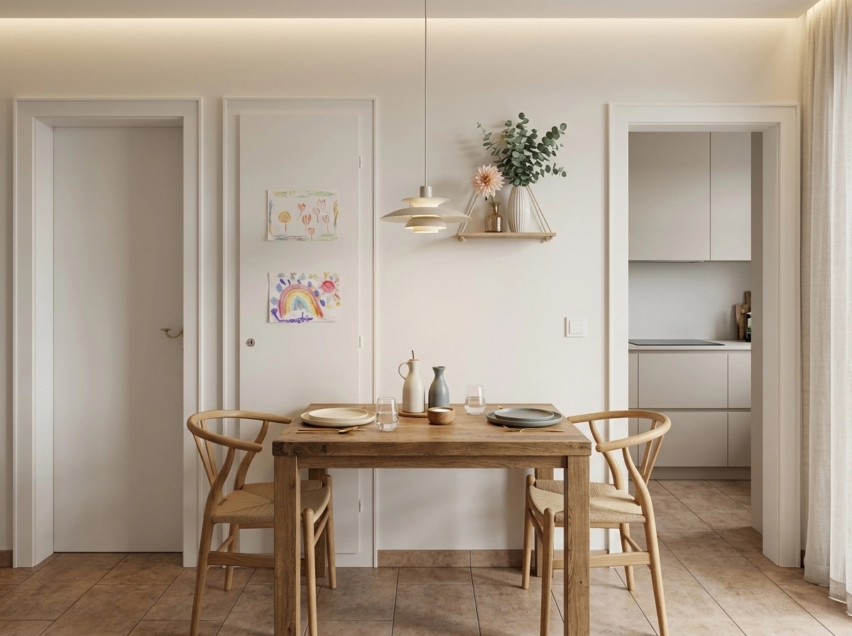 Interior design in Scandinavian style — dining_room by GenRoom AI