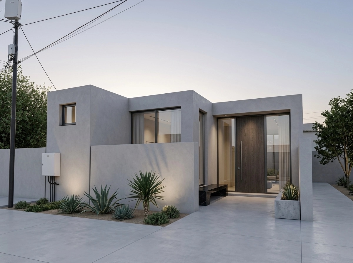 Facade design in Minimalist Facade style — Facade by GenRoom AI