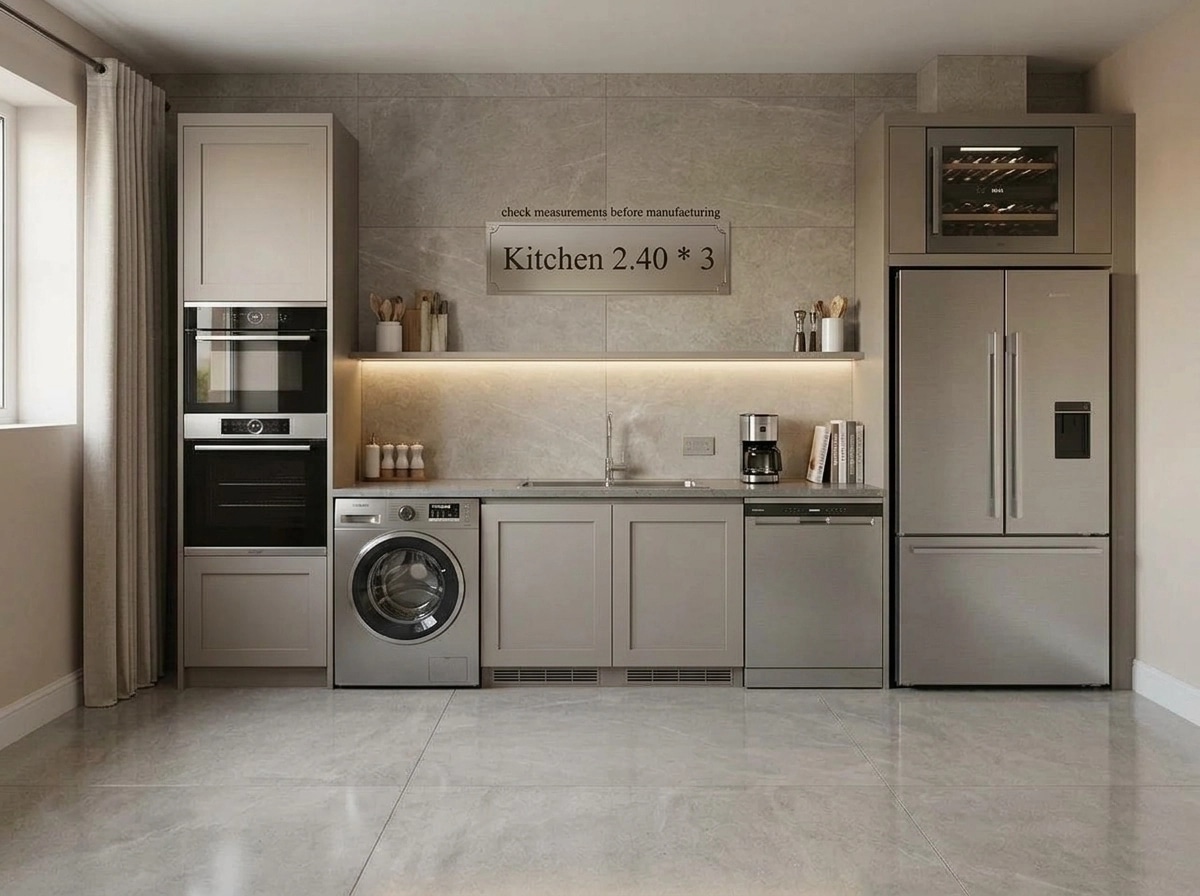 Kitchen interior in no_style style — photo by GenRoom AI