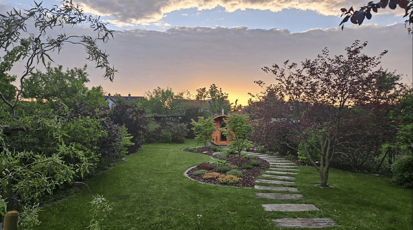 Yard design in no_style style — photo by GenRoom AI