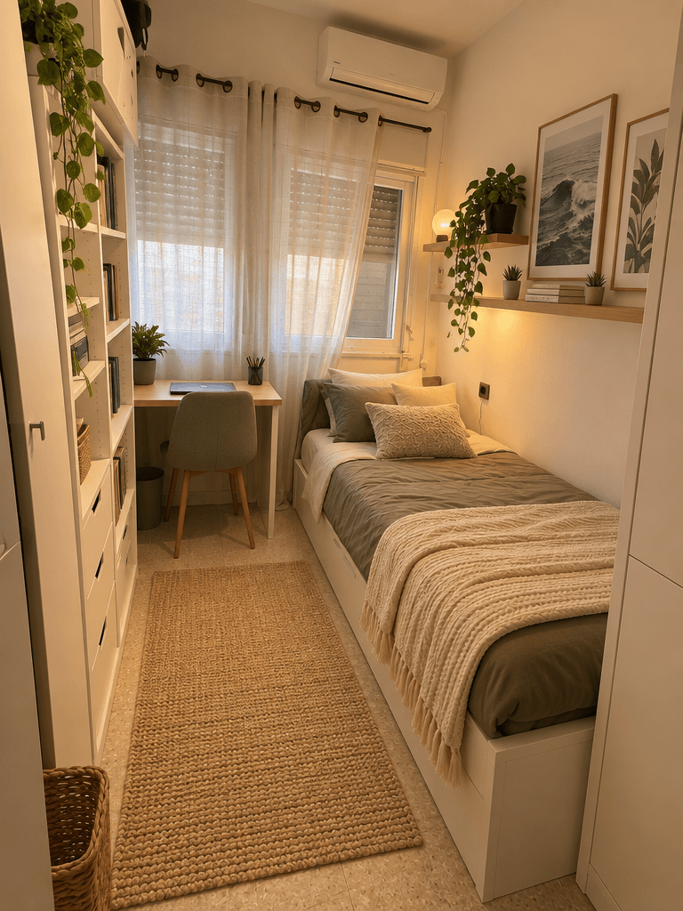 Bedroom interior in no_style style — photo by GenRoom AI
