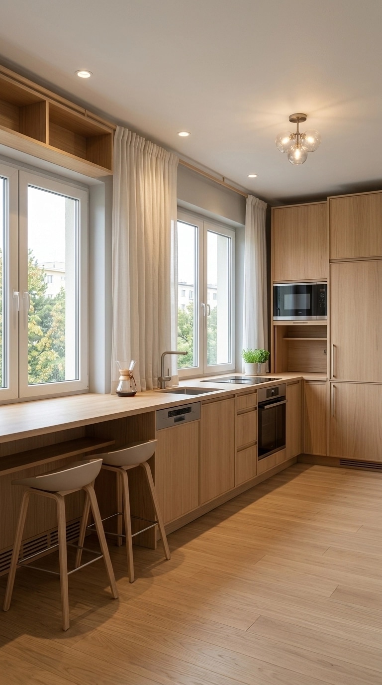 Scandinavian Kitchen design — interior photo by GenRoom AI