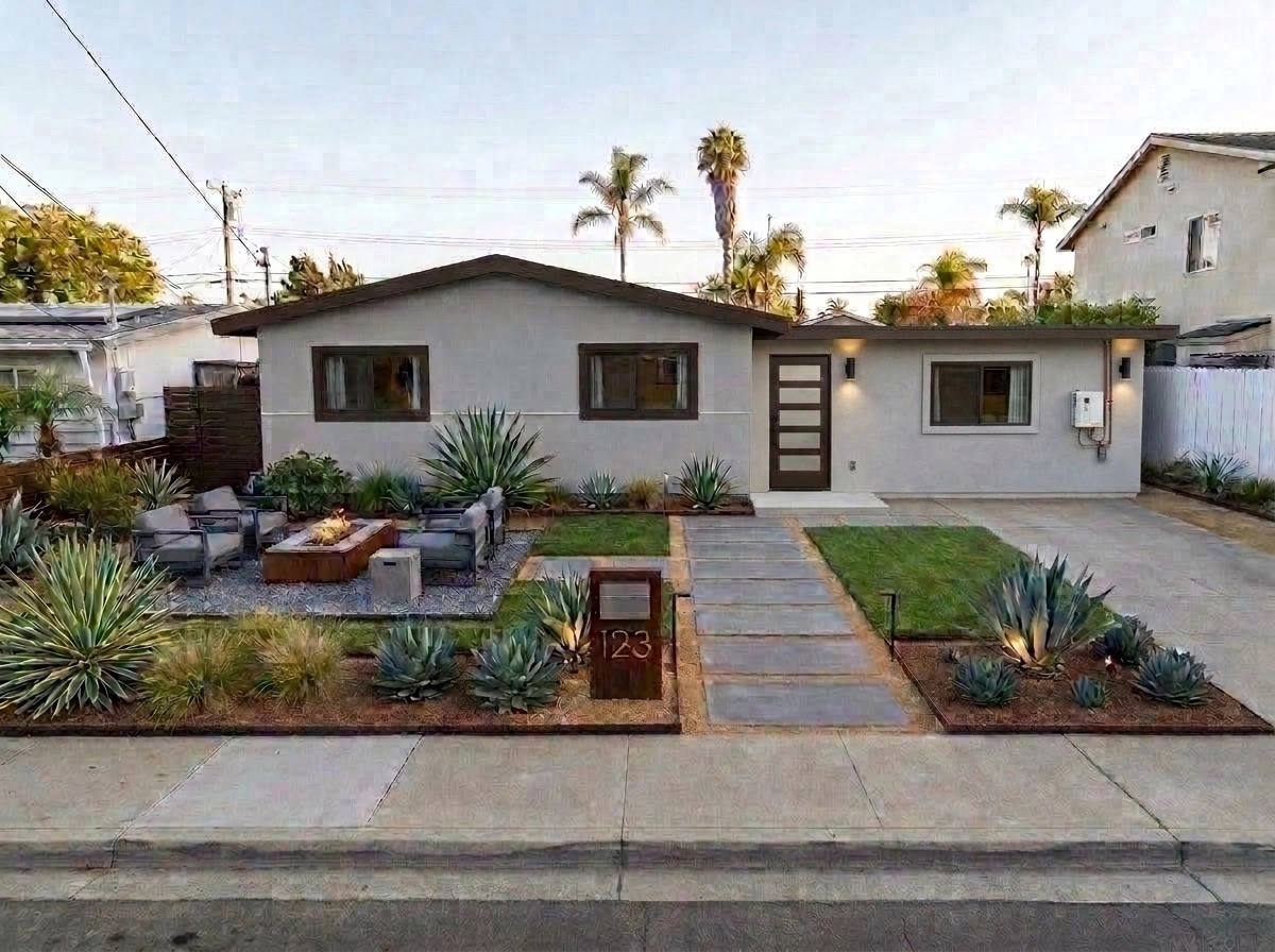 Contemporary Yard Yard design — yard photo by GenRoom AI