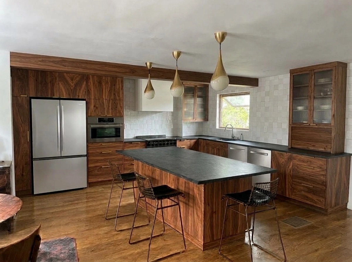 Kitchen interior in no_style style — photo by GenRoom AI