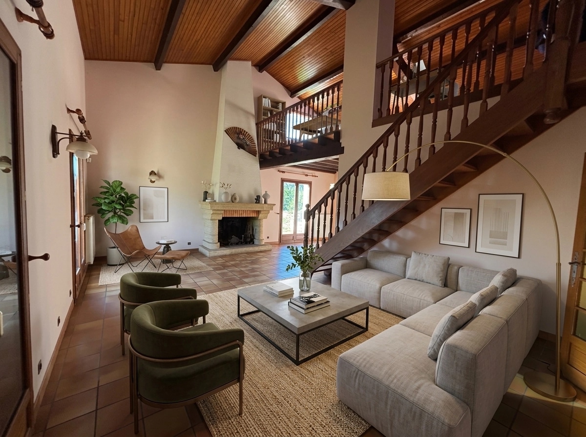 Interior design in Contemporary style — Living Room by GenRoom AI