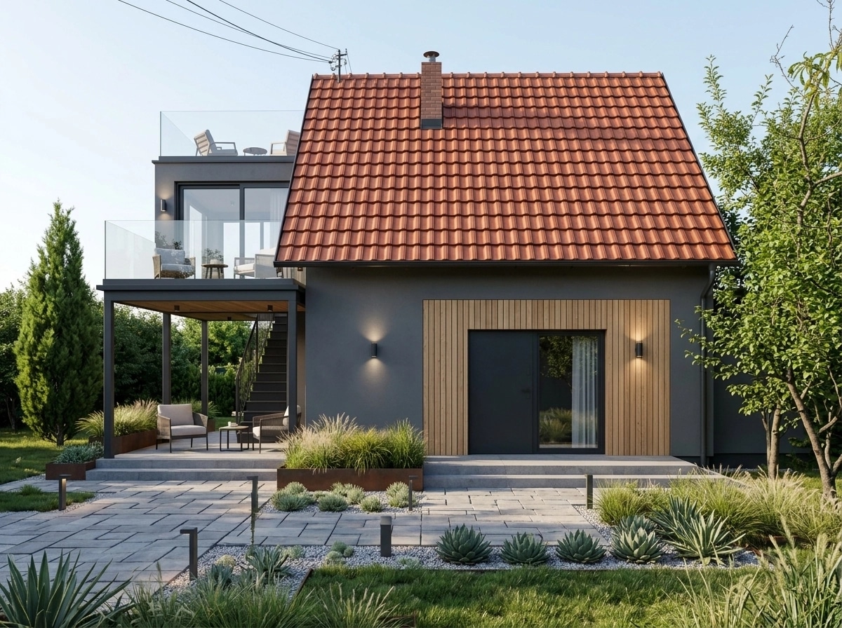 Contemporary Facade Facade design — facade photo by GenRoom AI
