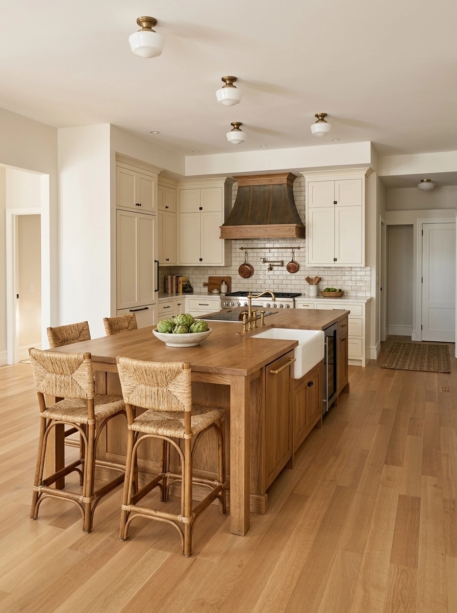 Modern Farmhouse Kitchen design — interior photo by GenRoom AI