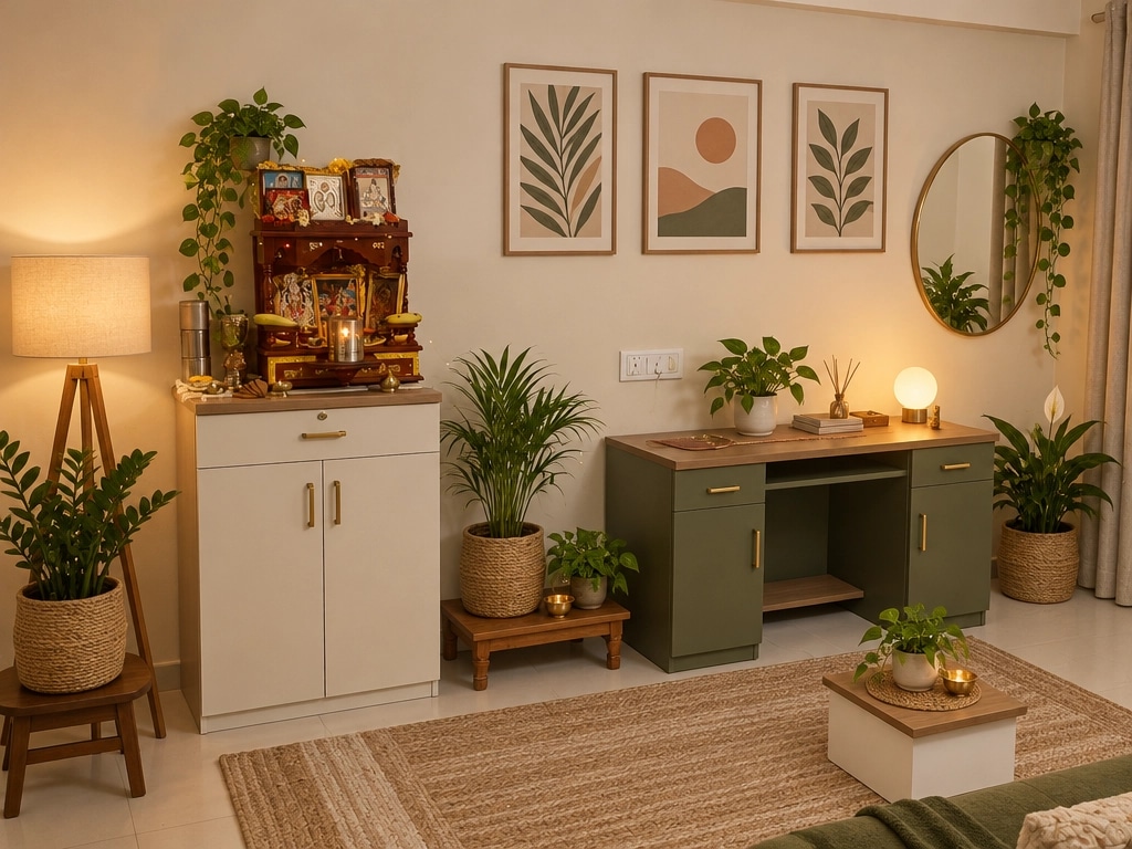 Interior design in Minimalism style — Living Room by GenRoom AI