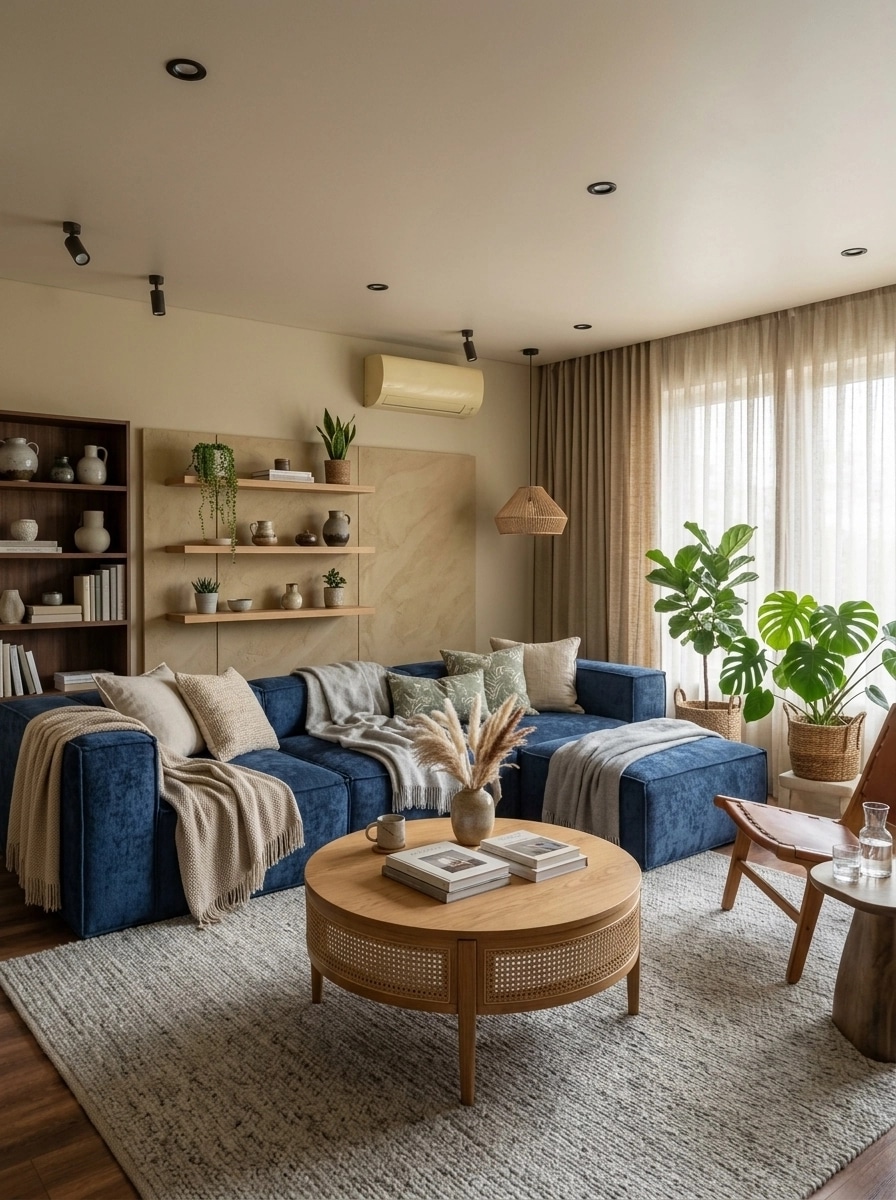 Scandinavian Living Room design — interior photo by GenRoom AI