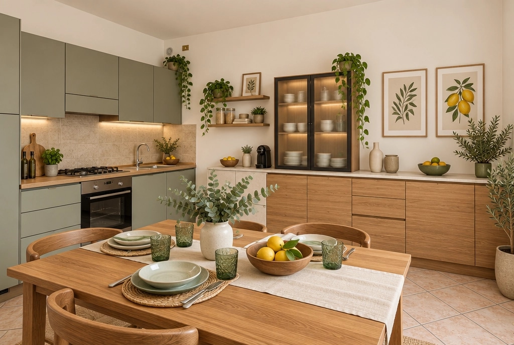 Contemporary Kitchen design — interior photo by GenRoom AI
